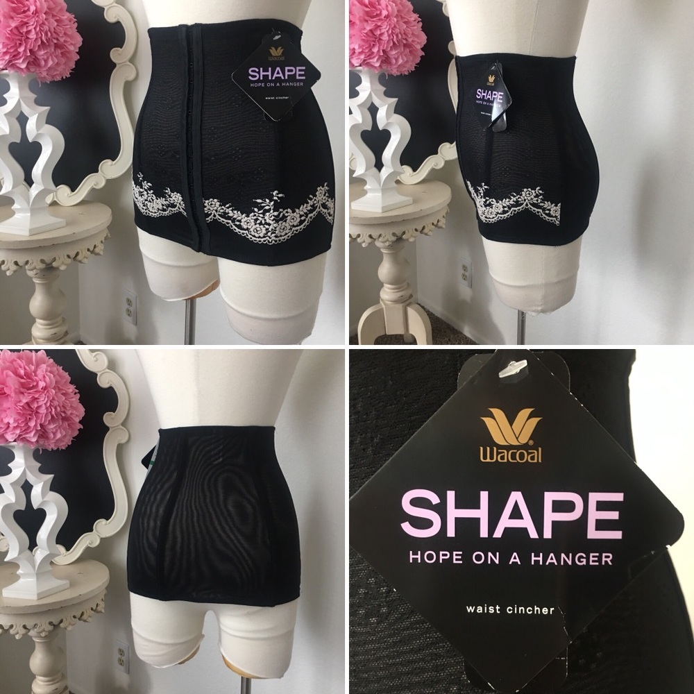 🌺Shape 
Black Waist Clincher